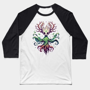 Kawaii Forest Tree Spirit Mage Wizard Baseball T-Shirt